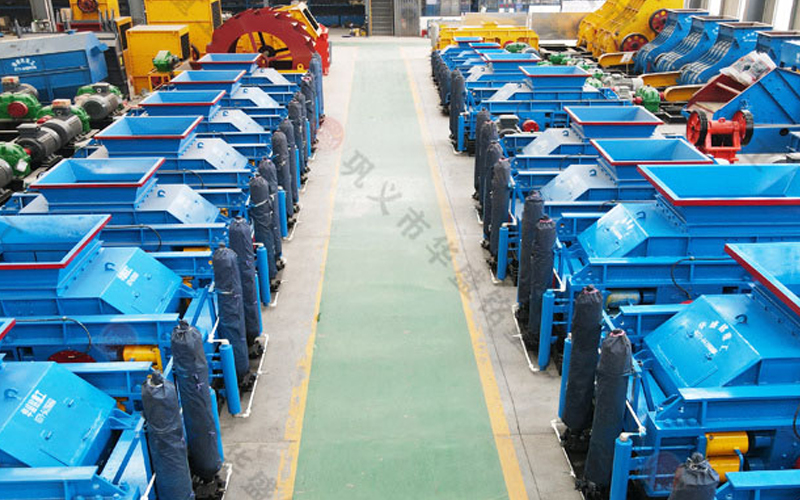 全自動液壓對輥制砂機