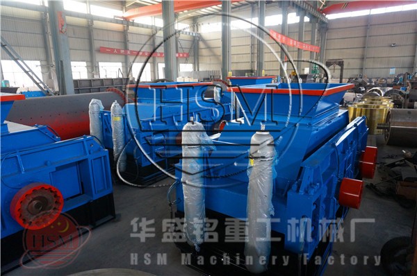 液壓對輥破碎機